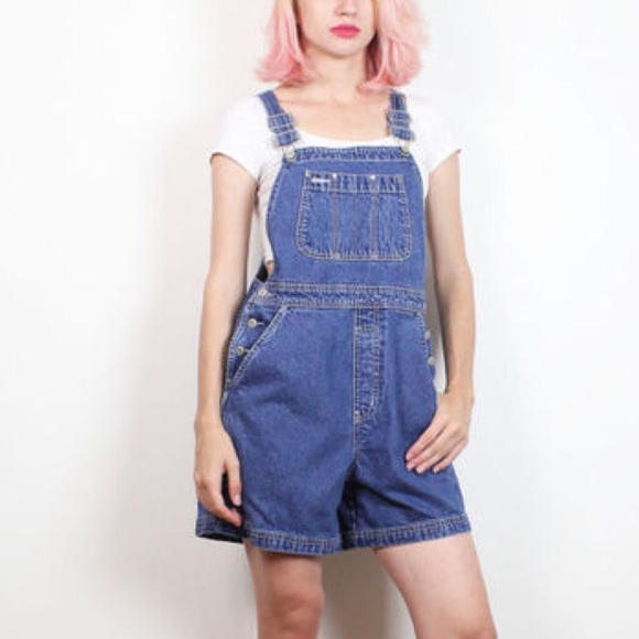 gap overall shorts